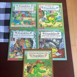 Scholastic Franklin Reptile Adventure Book Collection